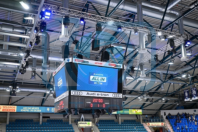 Eishockey, Herren, DEL, Saison 2025-2026, Playoffs, Viertelfinale, Spiel 2, ERC Ingolstadt - EHC Red Bull München, 27.03.2026