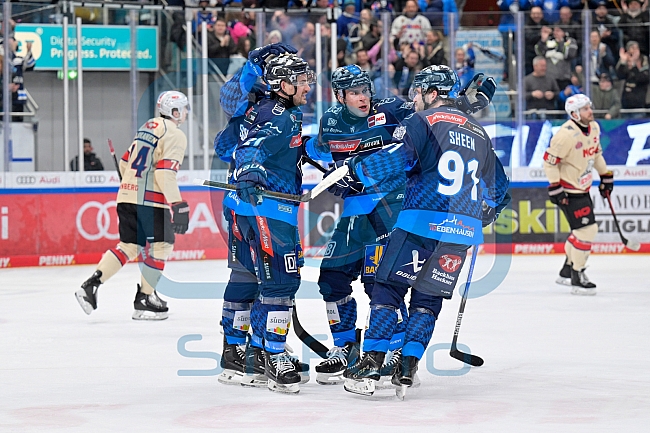 Eishockey, Herren, DEL, Saison 2024-2025, Playoffs Viertelfinale, Spiel 1, ERC Ingolstadt - Nürnberg Ice Tigers, 16.03.2025