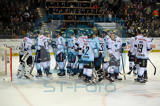 Thomas Sabo Ice Tigers vs ERC Ingolstadt, Eishockey, DEL, Deutsche Eishockey Liga, 13.12.2015