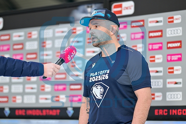 Eishockey, Herren, DEL, Saison 2025-2026, Playoffs, Viertelfinale, Spiel 2, ERC Ingolstadt - EHC Red Bull München, 27.03.2026