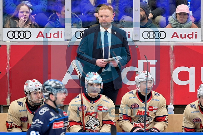 Eishockey, Herren, DEL, Saison 2024-2025, Playoffs Viertelfinale, Spiel 1, ERC Ingolstadt - Nürnberg Ice Tigers, 16.03.2025