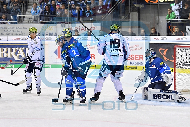 ERC Ingolstadt vs Iserlohn Roosters, Eishockey, DEL, Deutsche Eishockey Liga, Spieltag 9, 03.10.2017