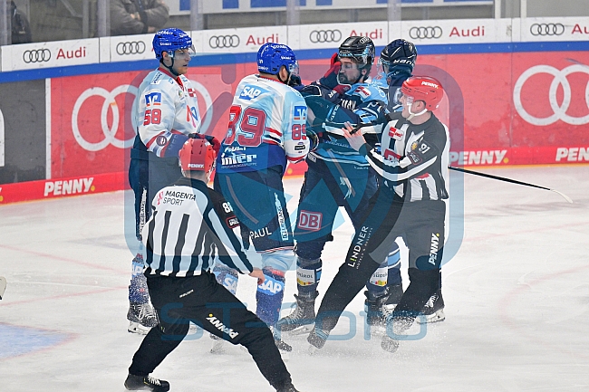 Eishockey, Herren, DEL, Saison 2022-2023, Playoff-Halbfinale - Spiel 1, ERC Ingolstadt - Adler Mannheim, 31.03.2023