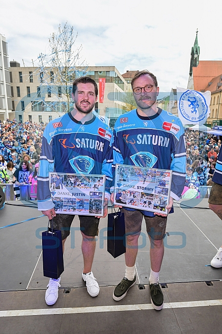 Eishockey, Herren, DEL, Saison 2022-2023, ERC Ingolstadt - Saisonabschlussfeier, 29.04.2023