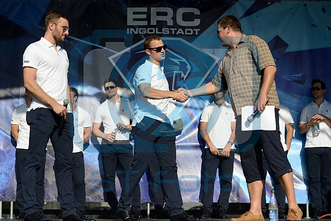 ERC Ingolstadt Saisoneroeffnungsfeier, DEL, Deutsche Eishockey Liga, 08.08.2015