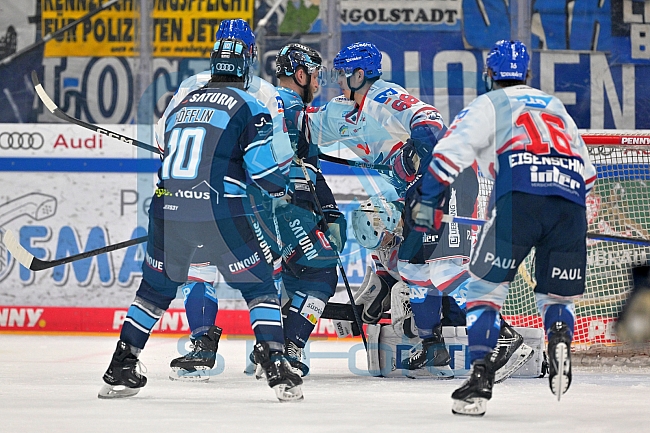 Eishockey, Herren, DEL, Saison 2022-2023, Playoff-Halbfinale - Spiel 5, ERC Ingolstadt - Adler Mannheim, 08.04.2023