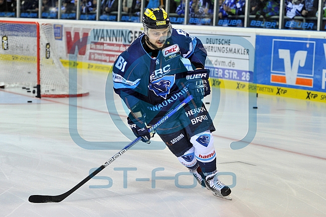 Straubing Tigers vs. ERC Ingolstadt, Eishockey, DEL, Deutsche Eishockey Liga, 12.03.2015