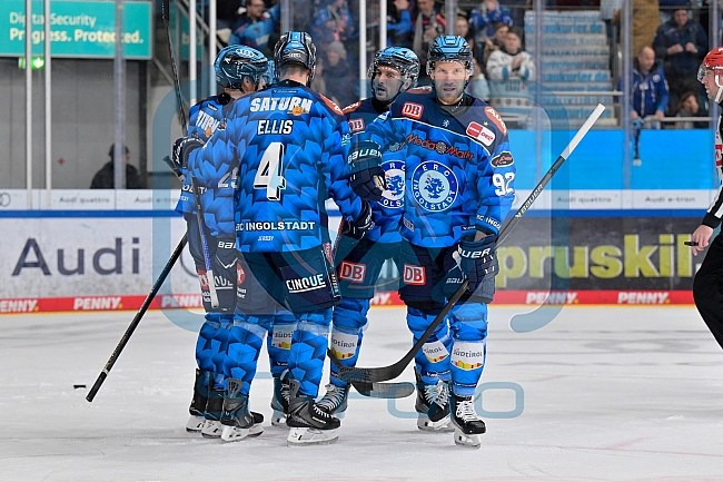 Eishockey, Herren, DEL, Saison 2025-2026, Spiel 26, ERC Ingolstadt - Schwenninger Wild Wings, 07.12.2025