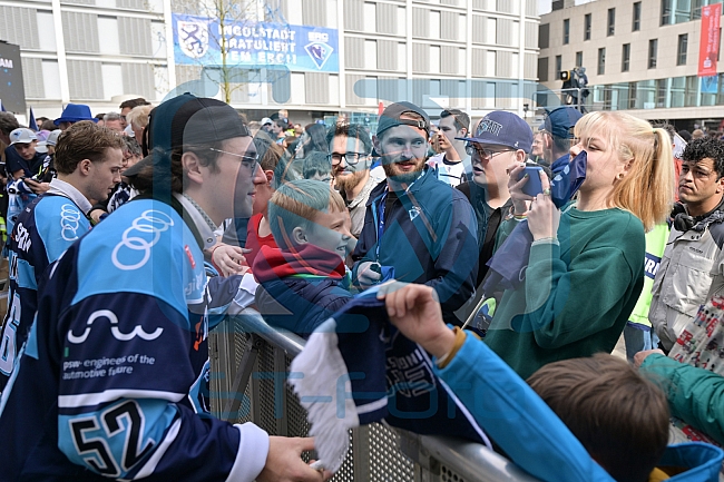 Eishockey, Herren, DEL, Saison 2022-2023, ERC Ingolstadt - Saisonabschlussfeier, 29.04.2023