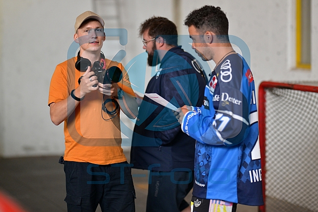 Eishockey, Herren, DEL, Saison 2023-2024, Vinschgau Cup, ERC Ingolstadt - Making-of MediaMarkt & Saturn Videos, 24.08.2023