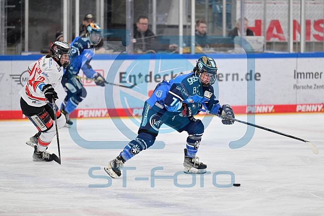 Eishockey, Frauen, DFEL, Playoffs, Finale, Spiel 1, Saison 2023-2024, ERC Ingolstadt - ECDC Memmingen Indians, 16.03.2024