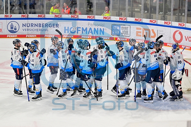 Eishockey, Herren, DEL, Saison 2024-2025, Playoffs Viertelfinale, Spiel 6, Nürnberg Ice Tigers - ERC Ingolstadt, 28.03.2025