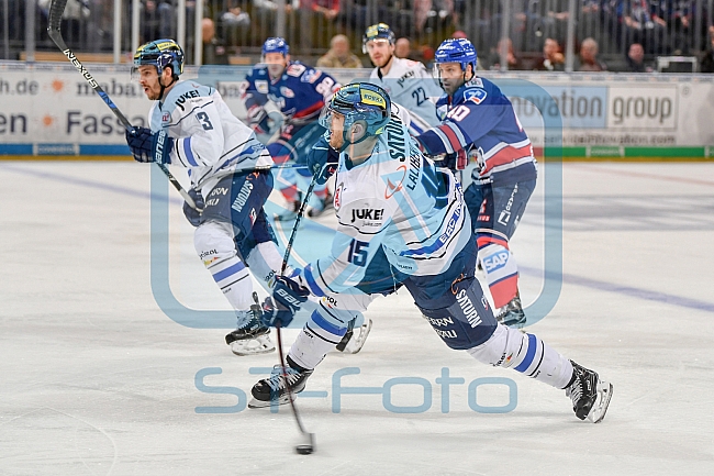 Adler Mannheim vs ERC Ingolstadt, Eishockey, DEL, Deutsche Eishockey Liga, Playoffs, Spiel 4, 20.03.2018