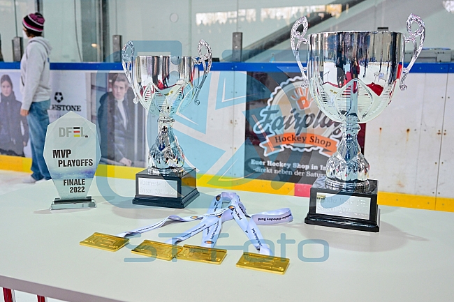 Eishockey, Frauen, DFEL, Playoffs Finale Spiel 4, Saison 2021-2022, ERC Ingolstadt - ECDC Memmingen Indians, 20.03.2022