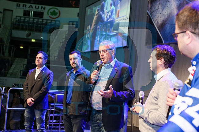 Abschlussfeier der Saison 2017 / 2018 in der Spielstaette des ERC Saturn Arena