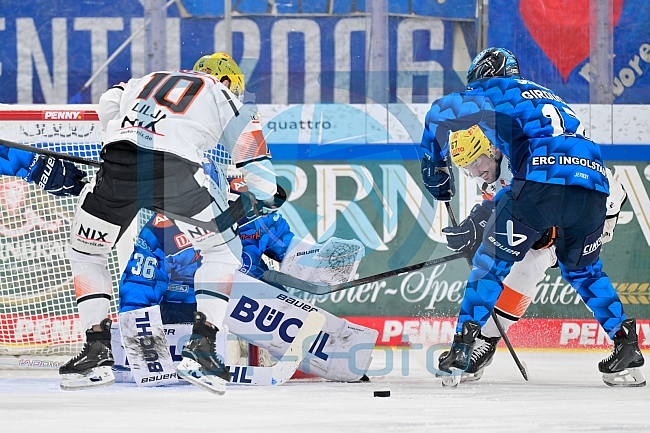 Eishockey, Herren, DEL, Saison 2025-2026, Spiel 37, ERC Ingolstadt - Löwen Frankfurt, 06.01.2026