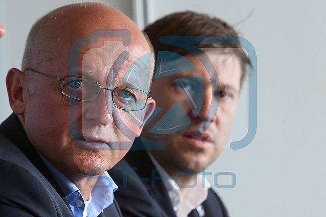Pressekonferenz - ERC Ingolstadt stellt den neuen Trainerstab fuer die kommende Saison 2015 / 2016 vor