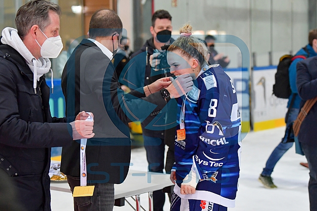 Eishockey, Frauen, DFEL, Playoffs Finale Spiel 4, Saison 2021-2022, ERC Ingolstadt - ECDC Memmingen Indians, 20.03.2022