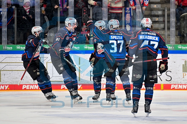 Eishockey, Herren, DEL, Saison 2025-2026, Spiel 24, Nürnberg Ice Tigers - ERC Ingolstadt, 30.11.2025
