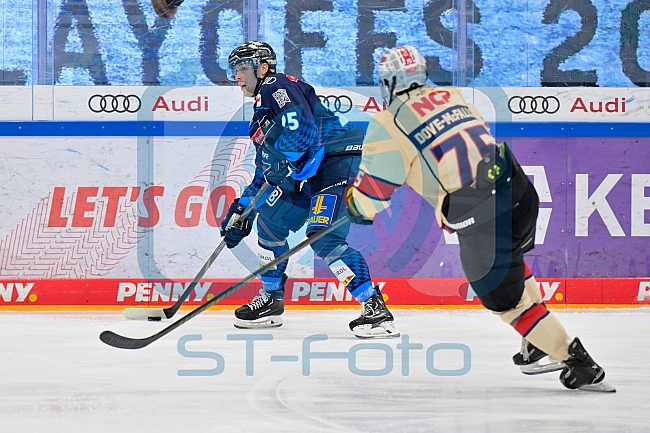 Eishockey, Herren, DEL, Saison 2024-2025, Playoffs Viertelfinale, Spiel 1, ERC Ingolstadt - Nürnberg Ice Tigers, 16.03.2025