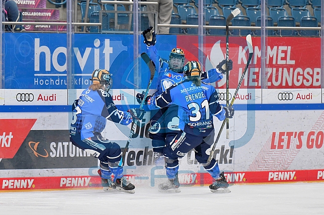 Eishockey, Frauen, DFEL, Playoffs, Finale, Spiel 1, Saison 2023-2024, ERC Ingolstadt - ECDC Memmingen Indians, 16.03.2024