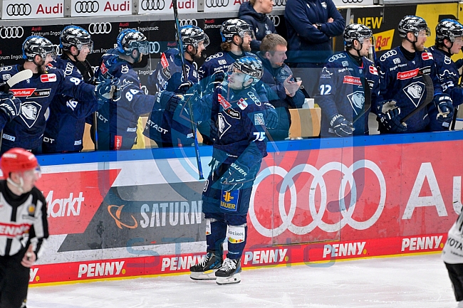 Eishockey, Herren, DEL, Saison 2024-2025, Playoffs Halbfinale, Spiel 1, ERC Ingolstadt - Kölner Haie, 02.04.2025