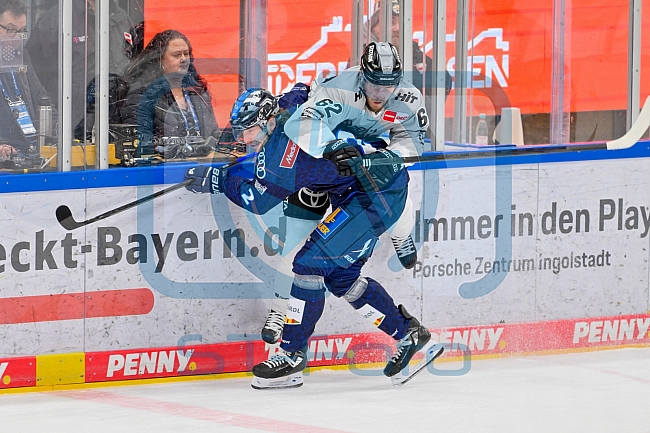 Eishockey, Herren, DEL, Saison 2024-2025, Playoffs Halbfinale, Spiel 3, ERC Ingolstadt - Kölner Haie, 06.04.2025