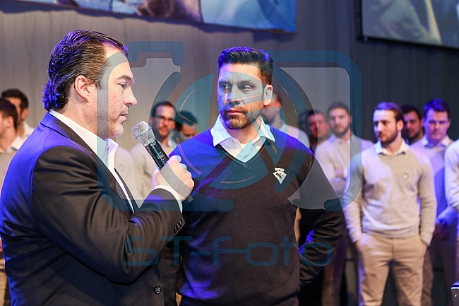 Abschlussfeier der Saison 2017 / 2018 in der Spielstaette des ERC Saturn Arena