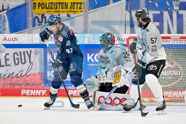 Eishockey, Herren, DEL, Saison 2024-2025, Playoffs Halbfinale, Spiel 5, ERC Ingolstadt - Kölner Haie, 11.04.2025