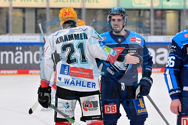 Eishockey, Herren, DEL, Saison 2025-2026, Spiel 35, ERC Ingolstadt - Pinguins Bremerhaven, 02.01.2026