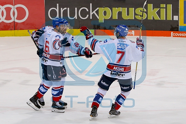 ERC Ingolstadt - Adler Mannheim, Eishockey, DEL, Deutsche Eishockey Liga, Playoffs, Viertelfinale, Spiel 1, 14.03.2018