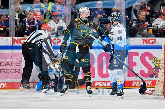Eishockey, Herren, DEL, Saison 2024-2025, Playoffs Viertelfinale, Spiel 6, Nürnberg Ice Tigers - ERC Ingolstadt, 28.03.2025