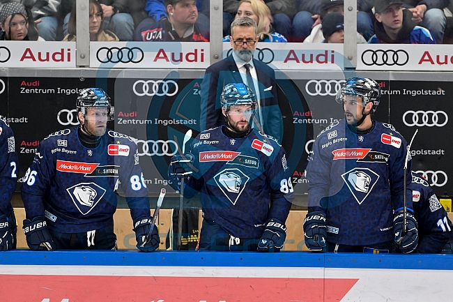 Eishockey, Herren, DEL, Saison 2024-2025, Playoffs Halbfinale, Spiel 1, ERC Ingolstadt - Kölner Haie, 02.04.2025