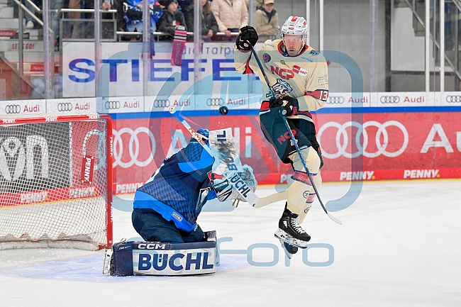 Eishockey, Herren, DEL, Saison 2024-2025, Playoffs Viertelfinale, Spiel 3, ERC Ingolstadt - Nürnberg Ice Tigers, 21.03.2025