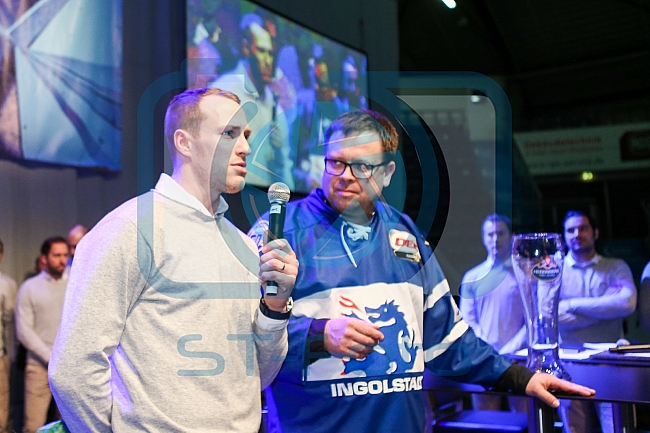 Abschlussfeier der Saison 2017 / 2018 in der Spielstaette des ERC Saturn Arena