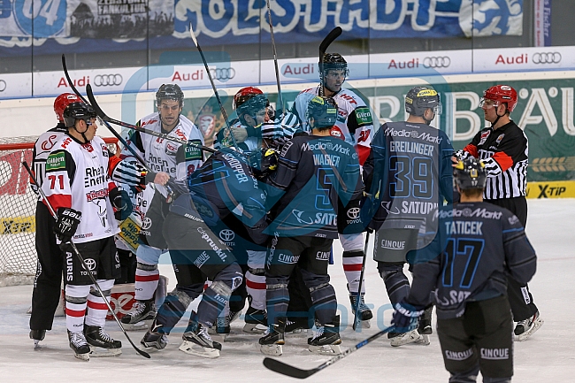 ERC Ingolstadt - Koelner Haie, Eishockey, DEL, Deutsche Eishockey Liga, Spieltag 16, 01.11.2015