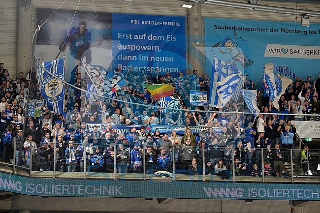 Eishockey, Herren, DEL, Saison 2024-2025, Playoffs Viertelfinale, Spiel 1, Nürnberg Ice Tigers - ERC Ingolstadt, 18.03.2025