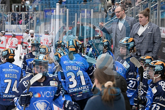 Eishockey, Frauen, DFEL, Playoffs, Finale, Spiel 1, Saison 2023-2024, ERC Ingolstadt - ECDC Memmingen Indians, 16.03.2024