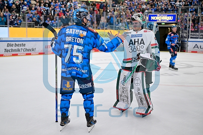 Eishockey, Herren, DEL, Saison 2025-2026, Spiel 19, ERC Ingolstadt - Augsburger Panther, 16.11.2025