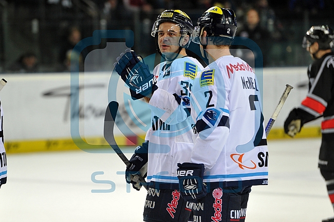 Thomas Sabo Ice Tigers vs ERC Ingolstadt, Eishockey, DEL, Deutsche Eishockey Liga, 13.12.2015