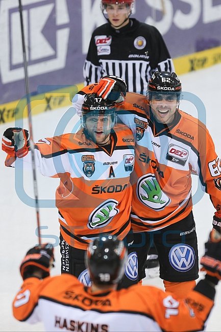ERC Ingolstadt - Grizzlys Wolfsburg, Eishockey, DEL, Deutsche Eishockey Liga, Spieltag 12, 18.10..2015