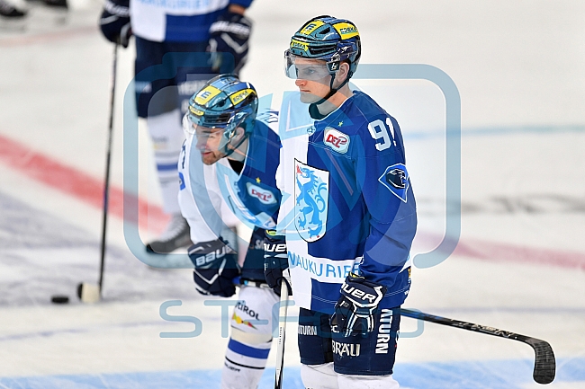 Adler Mannheim vs ERC Ingolstadt, Eishockey, DEL, Deutsche Eishockey Liga, Playoffs, Spiel 2, 16.03.2018