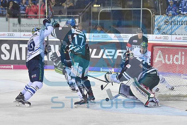 ERC Ingolstadt vs Augsburger Panther, Eishockey, DEL, Deutsche Eishockey Liga, Spieltag 37, 30.12.2017