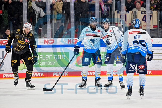 Eishockey, Herren, DEL, Saison 2024-2025, Playoffs Viertelfinale, Spiel 6, Nürnberg Ice Tigers - ERC Ingolstadt, 28.03.2025