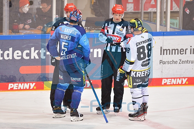 Eishockey, Herren, DEL, Saison 2020-2021, ERC Ingolstadt - Krefeld Pinguine, 22.03.2021