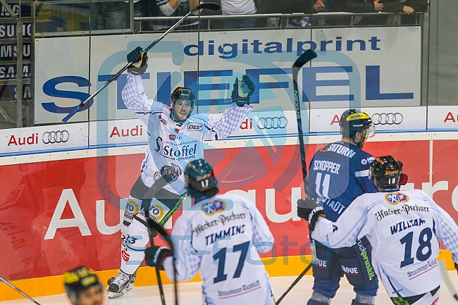 ERC Ingolstadt - Straubing Tigers, Eishockey, DEL, Deutsche Eishockey Liga, Spieltag 16, 30.10.2016