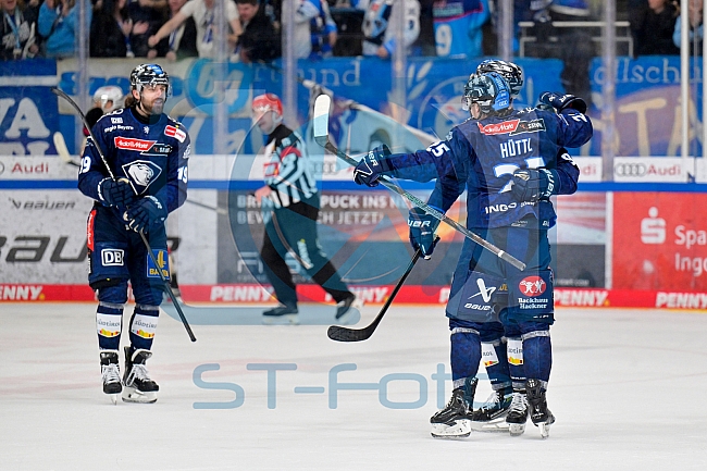 Eishockey, Herren, DEL, Saison 2024-2025, Playoffs Viertelfinale, Spiel 5, ERC Ingolstadt - Nürnberg Ice Tigers, 26.03.2025