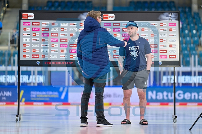 Eishockey, Herren, DEL, Saison 2025-2026, Playoffs, Viertelfinale, Spiel 2, ERC Ingolstadt - EHC Red Bull München, 27.03.2026
