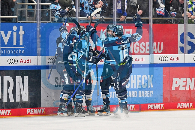 Eishockey, Herren, DEL, Saison 2022-2023, Playoff-Viertelfinale - Spiel 3, ERC Ingolstadt - Düsseldorfer EG, 19.03.2023