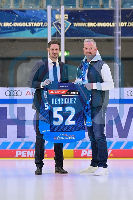 Eishockey, Herren, DEL, Saison 2024-2025, Playoffs Viertelfinale, Spiel 1, ERC Ingolstadt - Nürnberg Ice Tigers, 16.03.2025